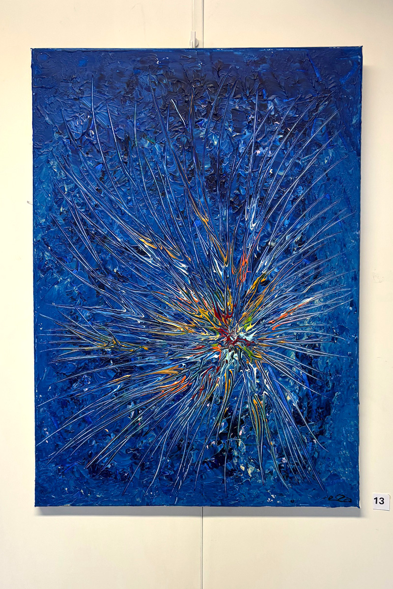 Stefan Zinkgraf Malerei unknown Galaxy coloured