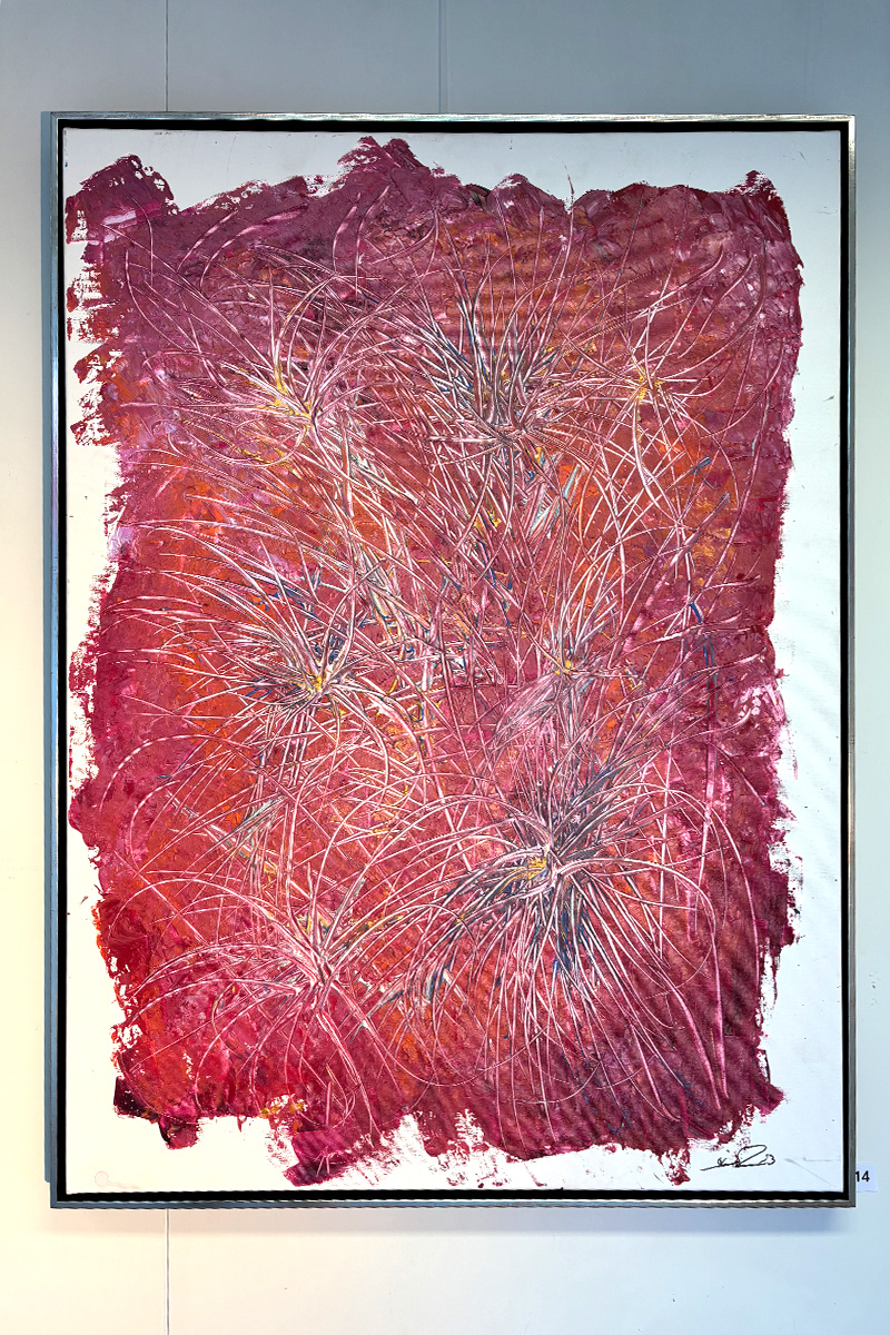 Stefan Zinkgraf Malerei Lady in Red