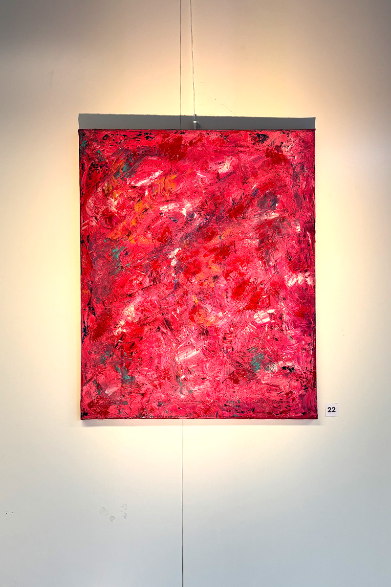 Stefan Zinkgraf Malerei pink